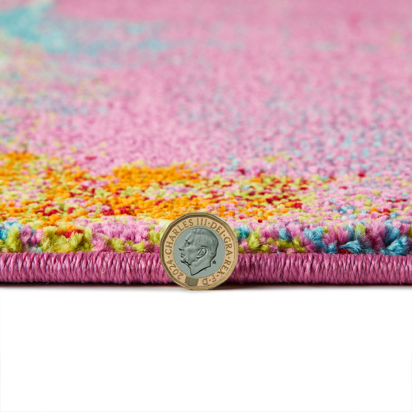 Concept Looms Art Collection ART103 Blue Large Rectangle Rug